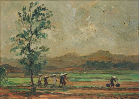 Ảnh của Peasants in a landscape